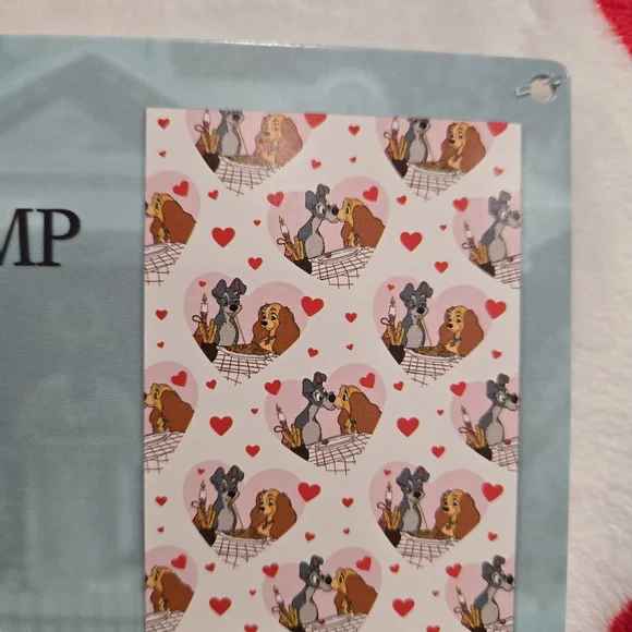 Disney Lady And The Tramp Plush Throw New With Tags - Picture 2 of 6